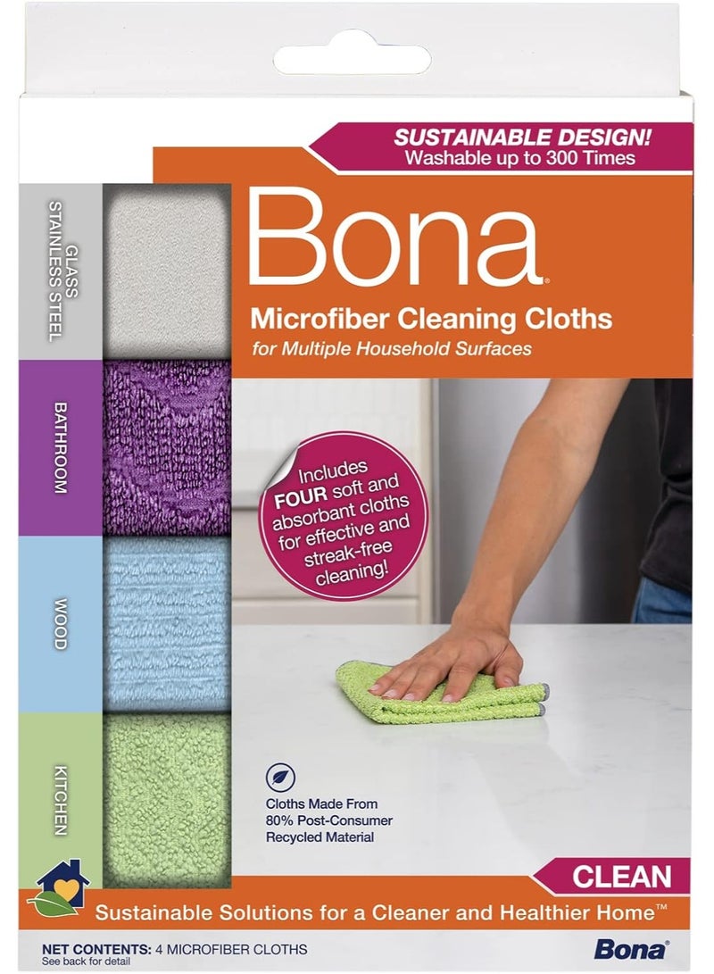 BONA Bona® Microfiber Cleaning Cloths Multipack - Image 1