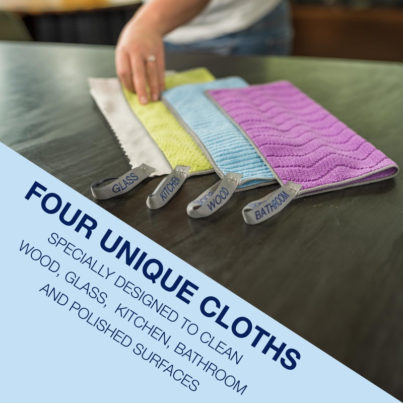 BonaÂ® Microfiber Cleaning Cloths Multipack - Image 3