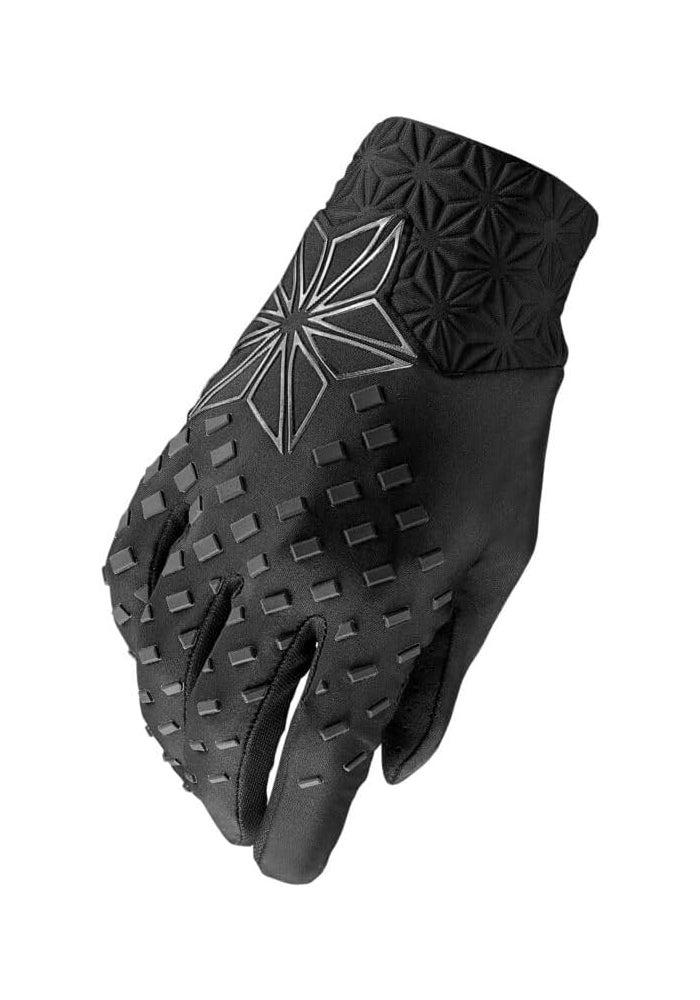 Supacaz Bike Gloves – Galactic Cycling Gloves for Road and MTB – Small Size Blackout