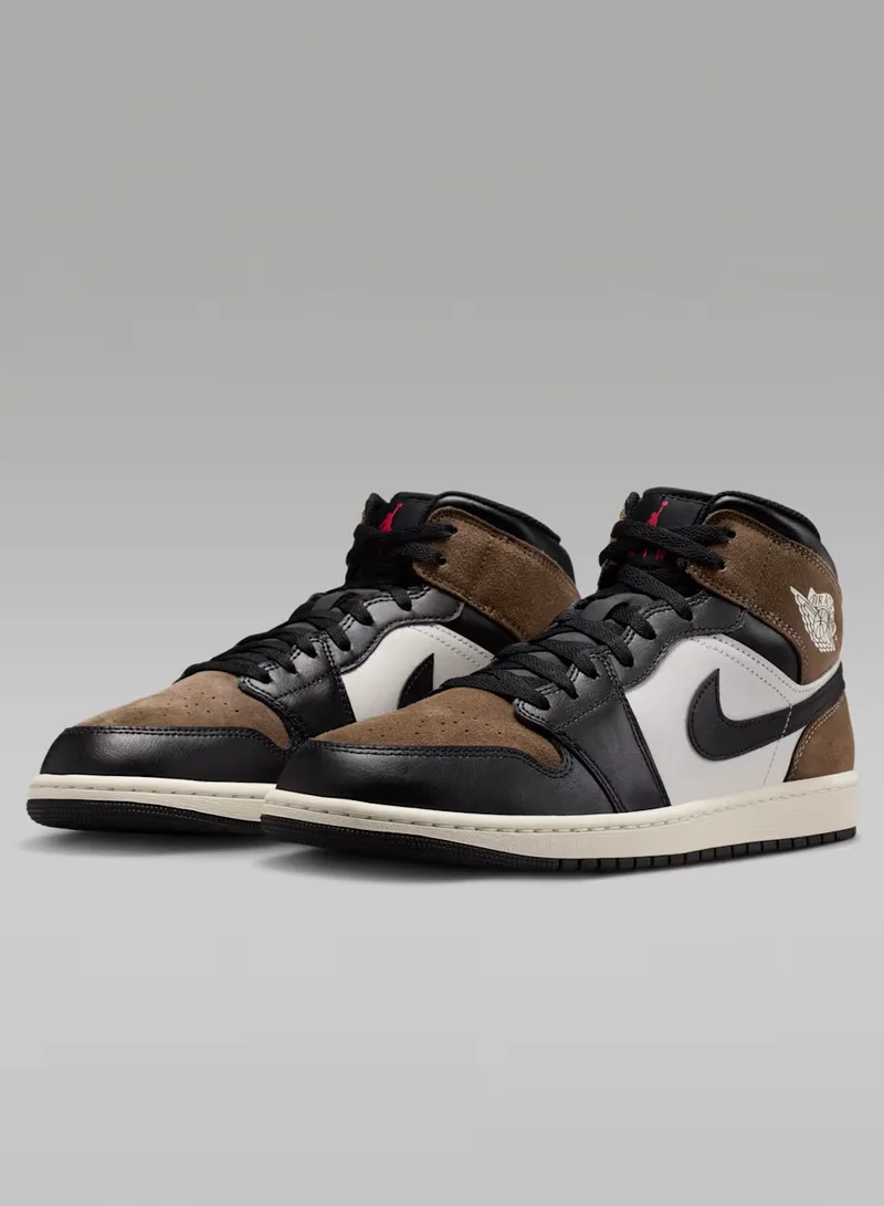 Jordan BLACK/PHANTOM-PALOMINO-UNIV RED-SAIL AIR JORDAN 1 MID for Men | Best Price UAE
