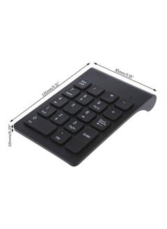 نيبمينينت لوحة مفاتيح رقمية بمنفذ USB أسود  - Image 2