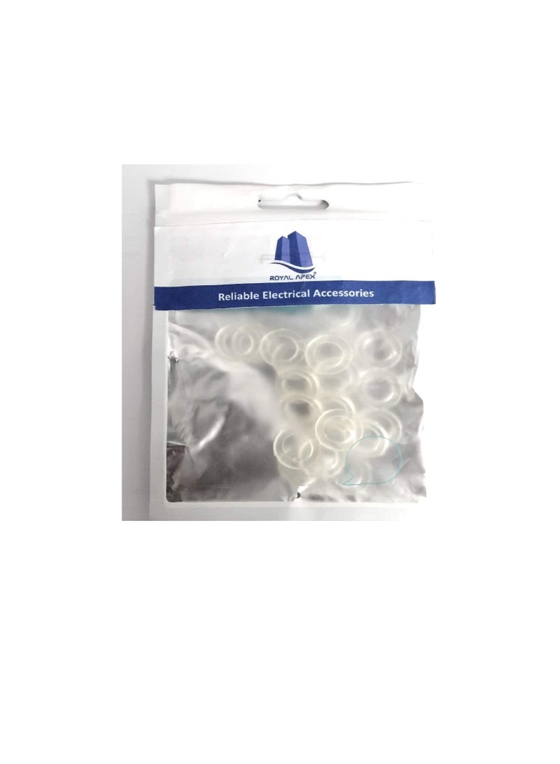 Bidet Shattaf Nylon Rubber Washer Circular Round Gasket Ring for Bathroom Shower Tap & Plumbing etc (Pack of 10, 3/4 Inch) - Image 3