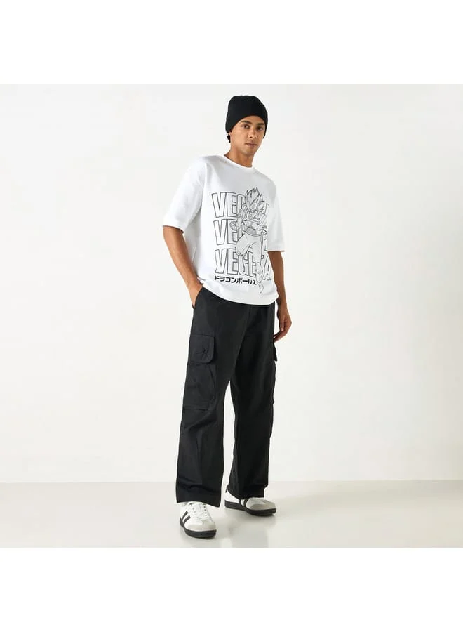 Lee Cooper Lee Cooper Solid Cargo Pants with Pockets