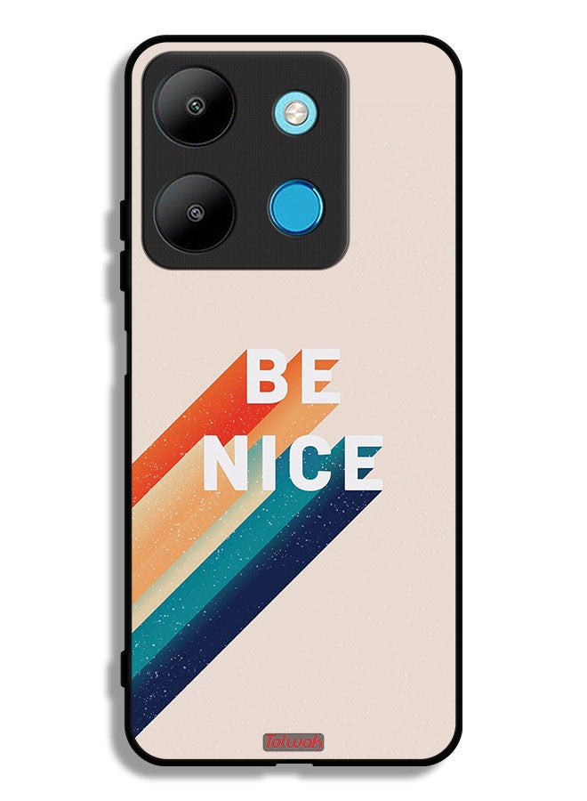 Tolwak Infinix Smart 7 Protective Case Cover Be Nice - Image 1