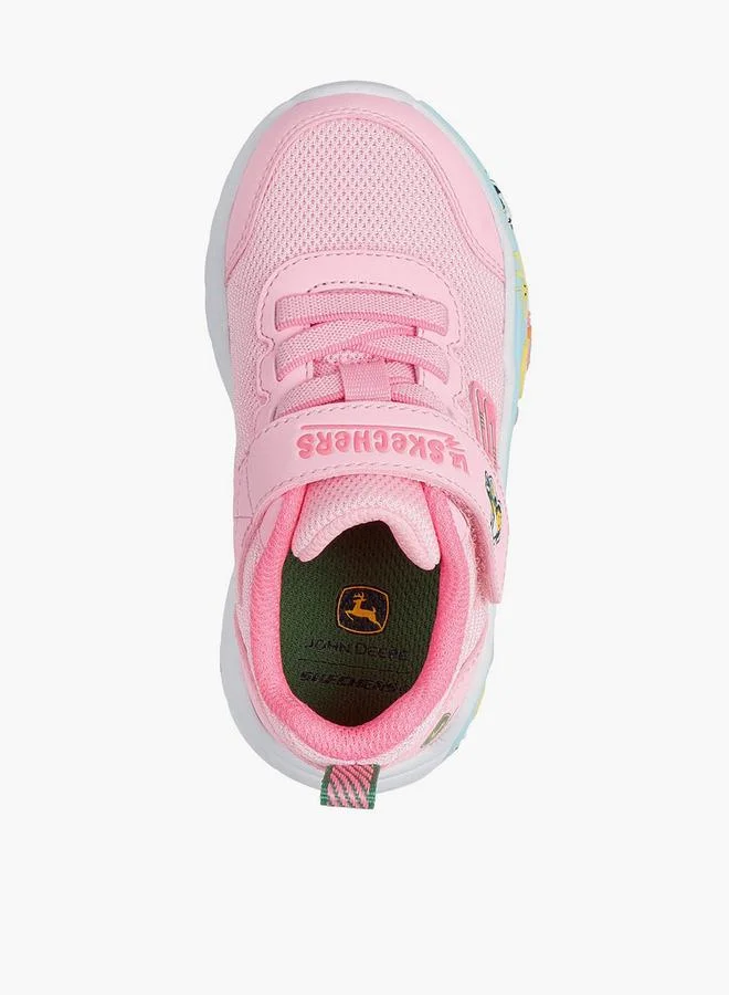 SKECHERS Girl'S Play Scene Hook & Loop Sneakers