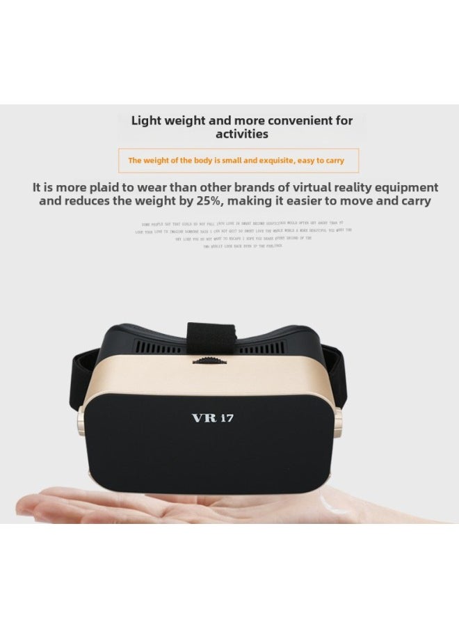 Generic Mobile Phone VR Virtual Reality 3dVRi7 Glasses Directly Available For Panoramic View-Color:White  - Image 3