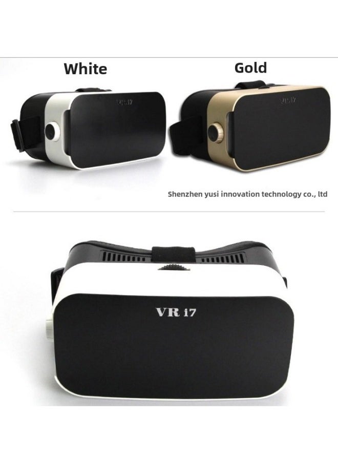 Generic Mobile Phone VR Virtual Reality 3dVRi7 Glasses Directly Available For Panoramic View-Color:White  - Image 5