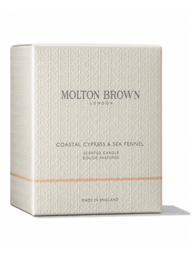MOLTON BROWN Coastal Cypress & Sea Fennel Signature Candle 190g - Image 3