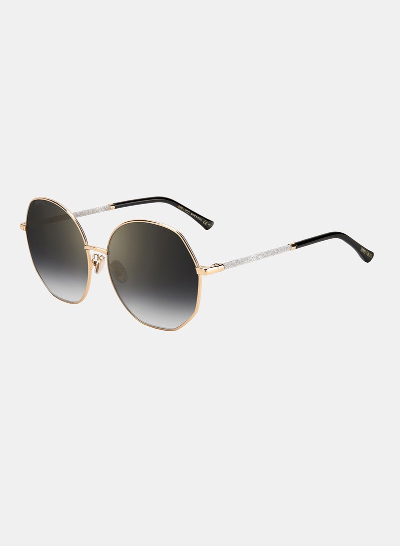 Jimmy Choo Women Round Sunglasses 61 CORAL/G/SK - Image 1