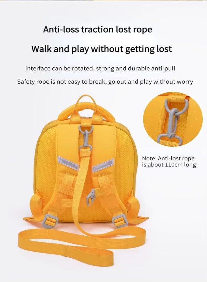 SID MAGIC BRAND Kids School Bag Lightweight & Durable Backpack for Boys & Girls Spacious & Water-Resistant for School, Travel, and Daycare 3 Colour to choose. (Yellow) - Image 4