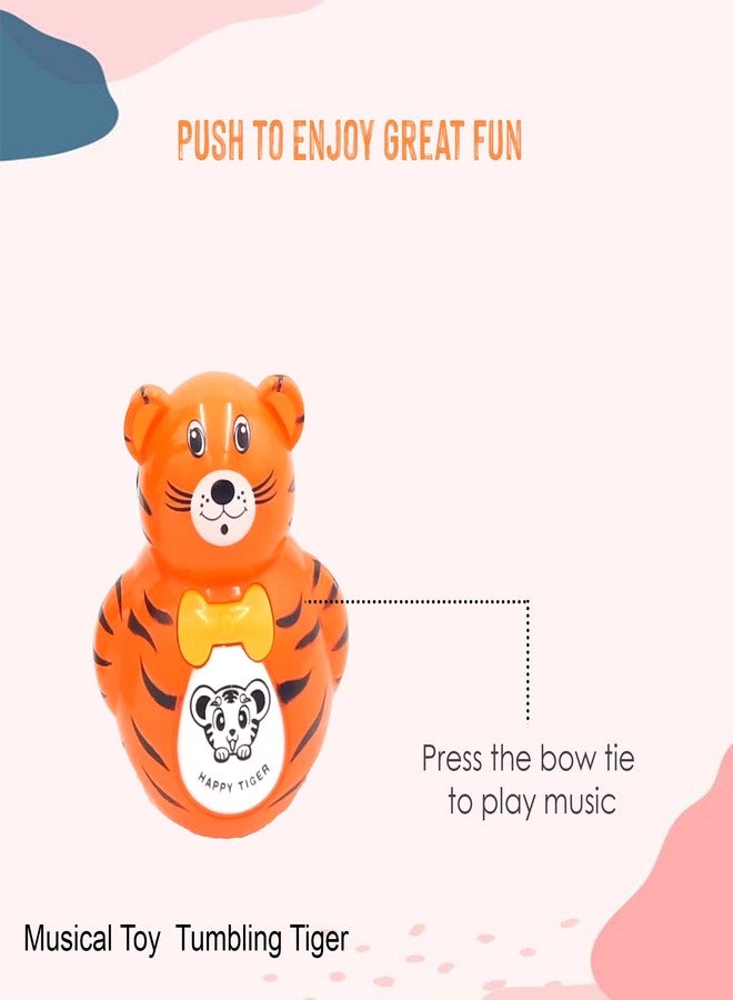VGRASSP Tumbling Tiger Toys for Kids Push and Shake Best Learning Toy Pushing Or Holding Toys (Tumbling Tiger) - Image 5