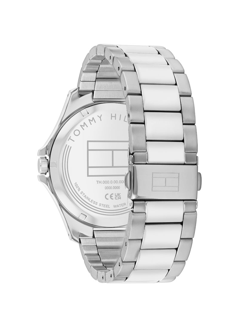 TOMMY HILFIGER TOMMY HILFIGER ROUND ANALOG MEN'S ORANGE CASE WATCH - 1710678  - Image 3