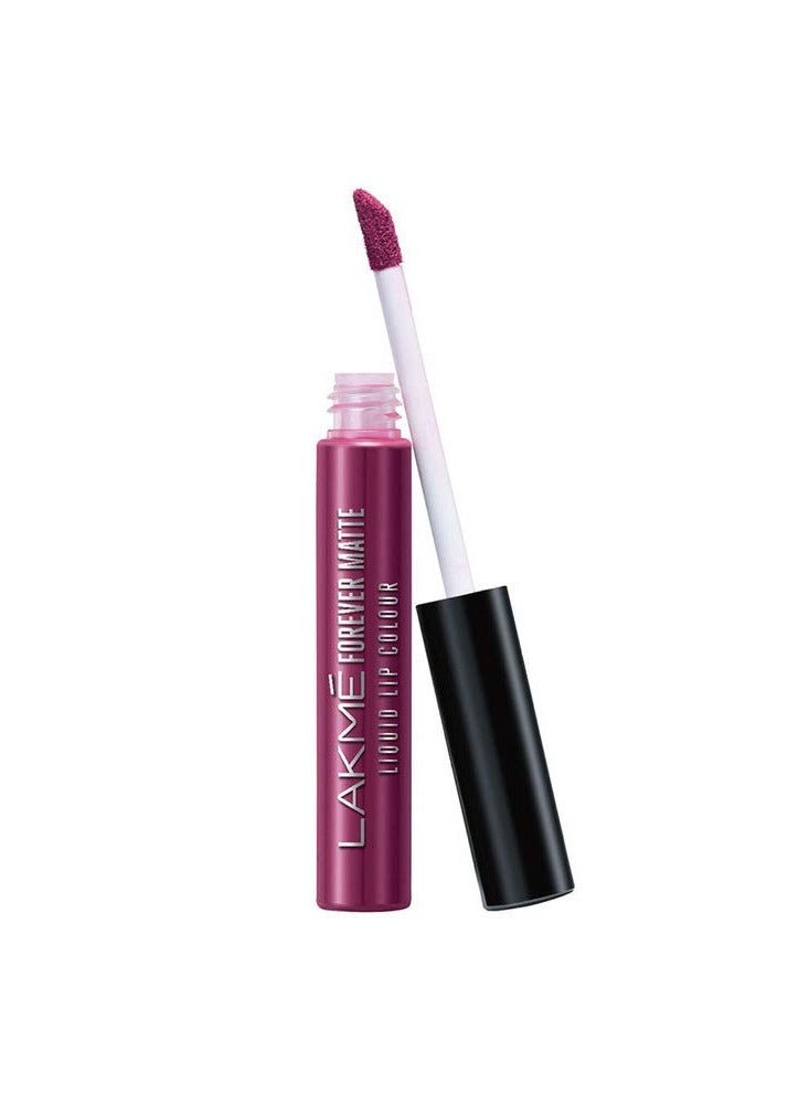 LAKME أحمر شفاه سائل غير لامع من فوريفر، أرجواني، 5.6 مل - Image 3