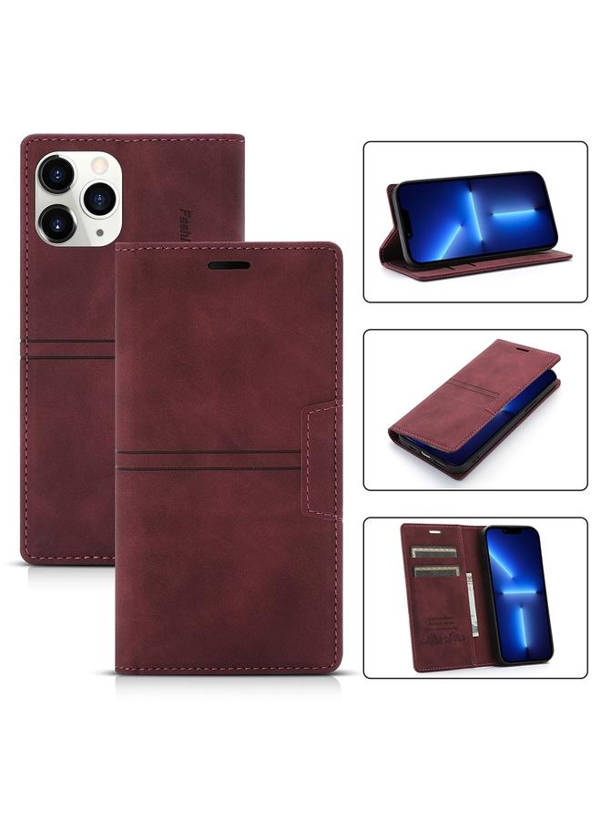 Zaboon Case For iPhone 11 Pro Max Dream Magnetic Suction Business Horizontal Flip PU Leather Case with Holder & Card Slot & Wallet - Image 1
