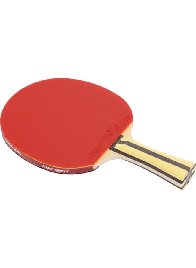 DHS (Double Happiness) Four-Star Table Tennis Racket Set H4002 (With Table Tennis Balls) - Image 2