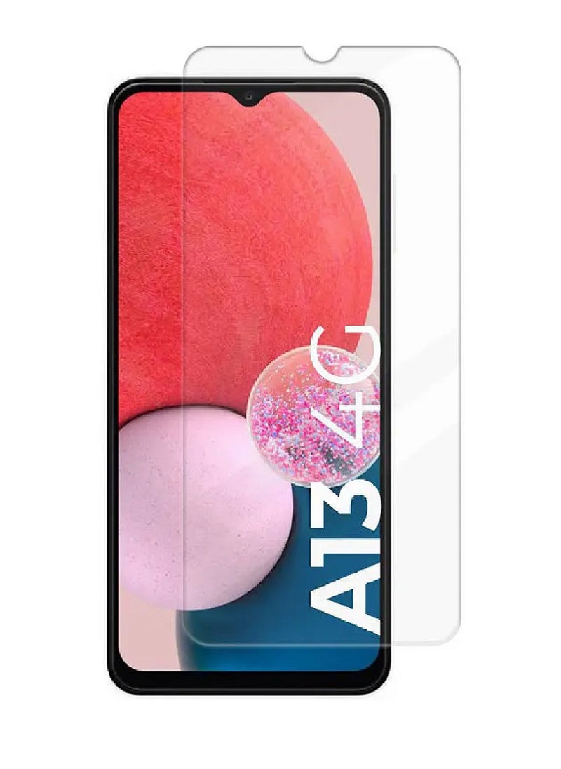 Tempered Glass Screen Protector Clear Designed For Samsung Galaxy A13 4G Full Screen Coverage And Bubble Free - Image 1