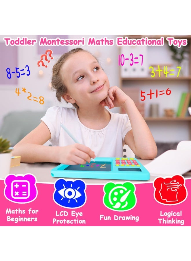 PTTIMFFM Kids’ Early Math Learning Tablet with LCD Writing Board, Arithmetic Practice & Math Game Tablet - Image 5