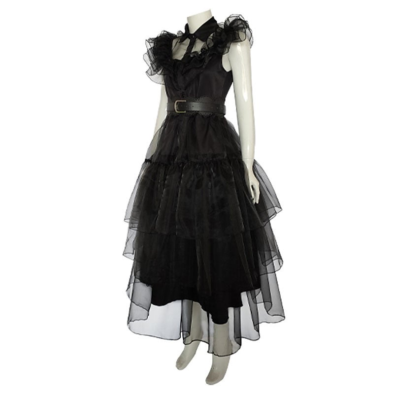 Y&D Gothic Horror Witch Dress Group Costume Gothic for Girls' Kid's Adults' Halloween Carnival Party School Event Dress Up - Image 4