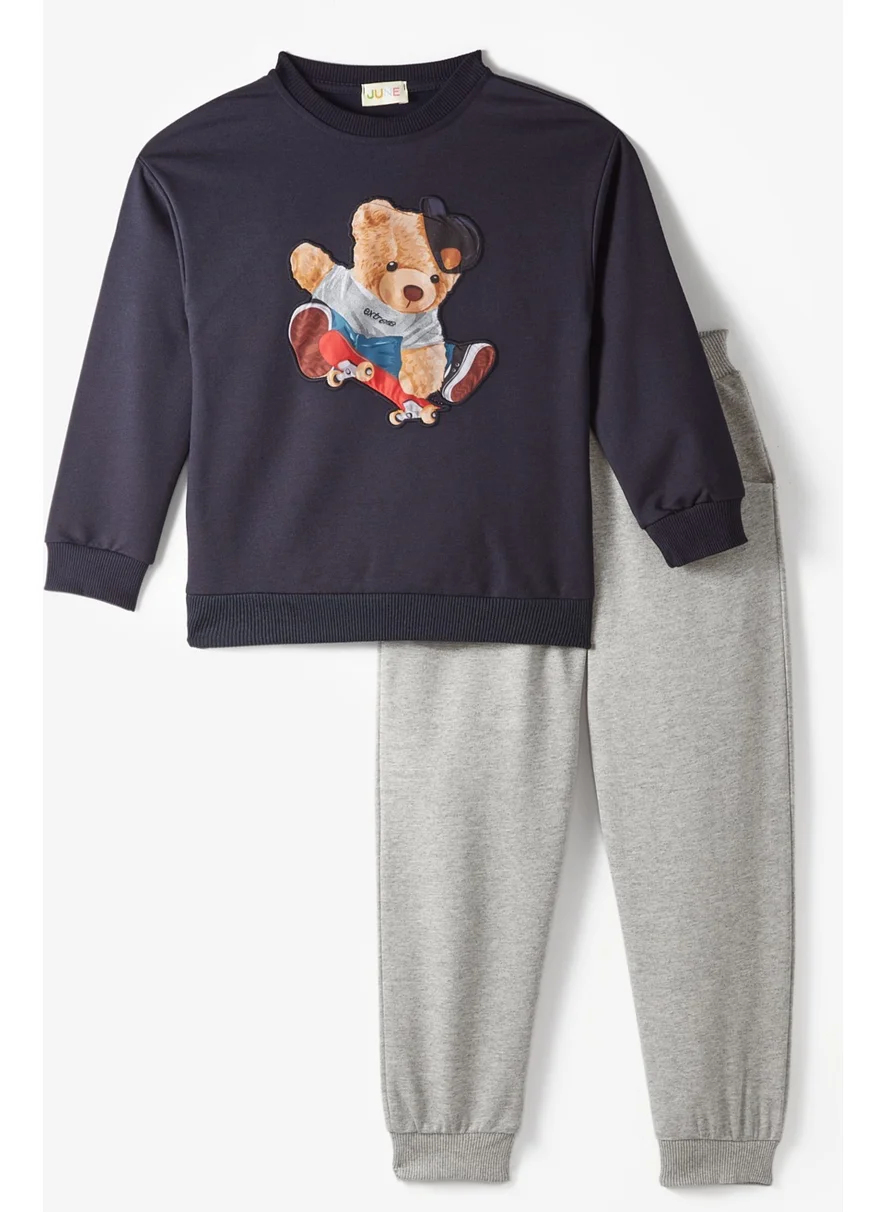 JUNE Teddy Bear Tracksuit Set