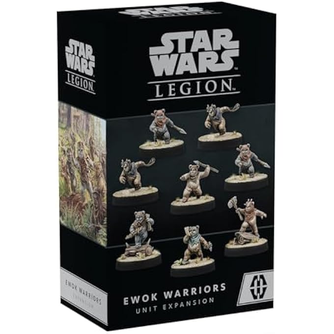 Asmodee Star Wars Legion  Mercenary  Ewok Warriors - Image 1