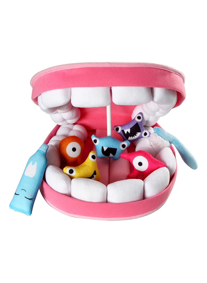 عام ألعااب طبيب الأسنان للتعليم المبكر للأطفال تحاكية للألعاب التعليمية ترفيهية تعليم الأطفال من خلال استعمال مجسم من قبل الأطفال لممارسة مهن طبيب الأسنان مع فرشاة للأسنان القابلة للتركيب للأطفال لفرش الأسنان الكرتوني من خلال مجسم للفصول الرياض الطفولية. - Image 2