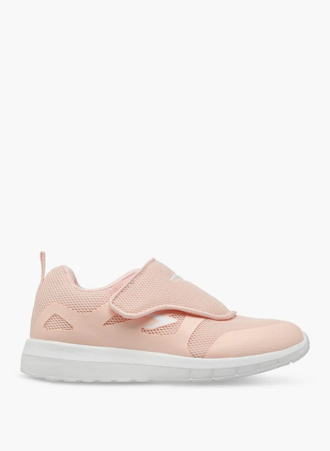 Dash Textured Sports Shoes with Hook and Loop Closure
