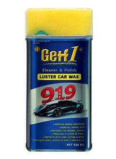 Getf1 Cleaner & Polish Luster Car Wax 530 ML  - Image 1