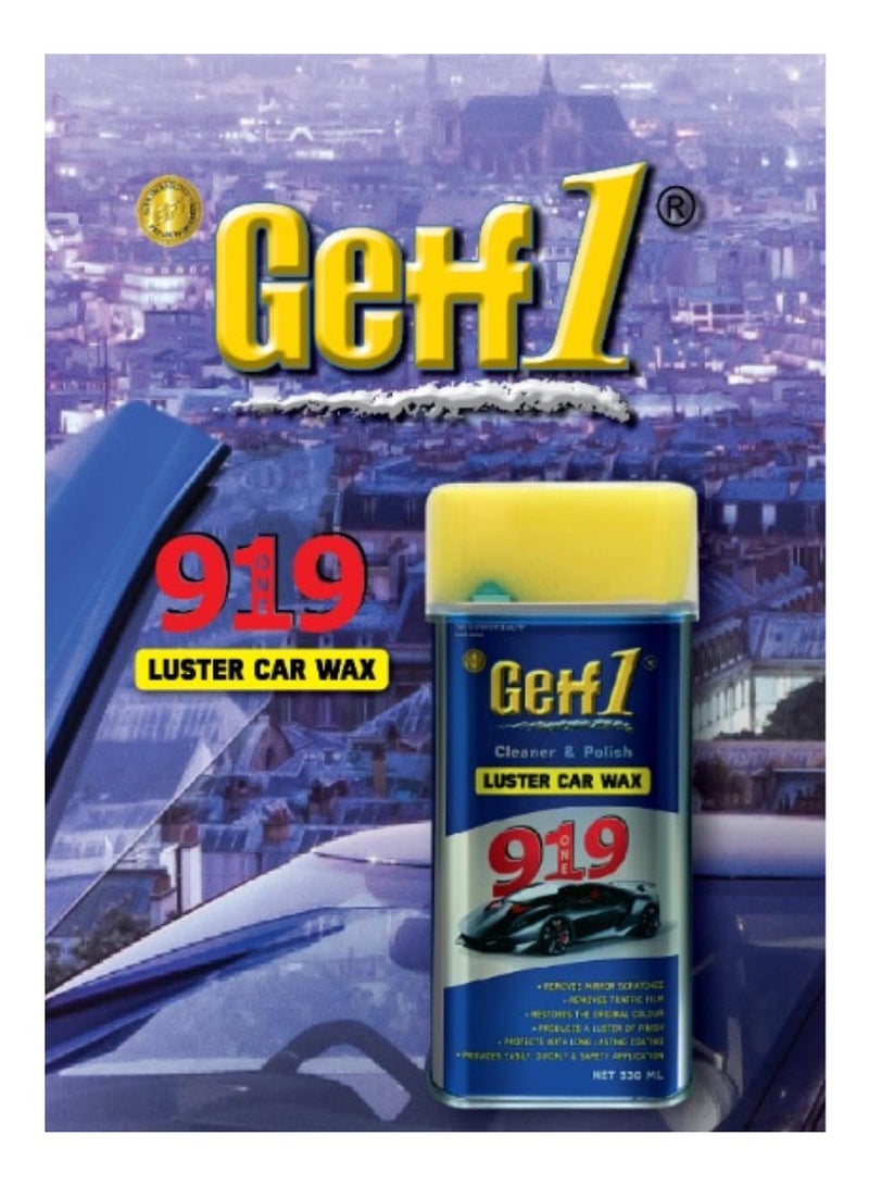 Getf1 Cleaner & Polish Luster Car Wax 530 ML - Image 2