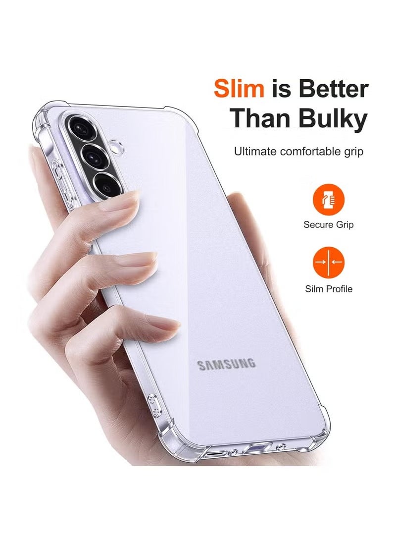 Generic - Shockproof Clear Case Compatible with Samsung Galaxy A26 5G - Image 1