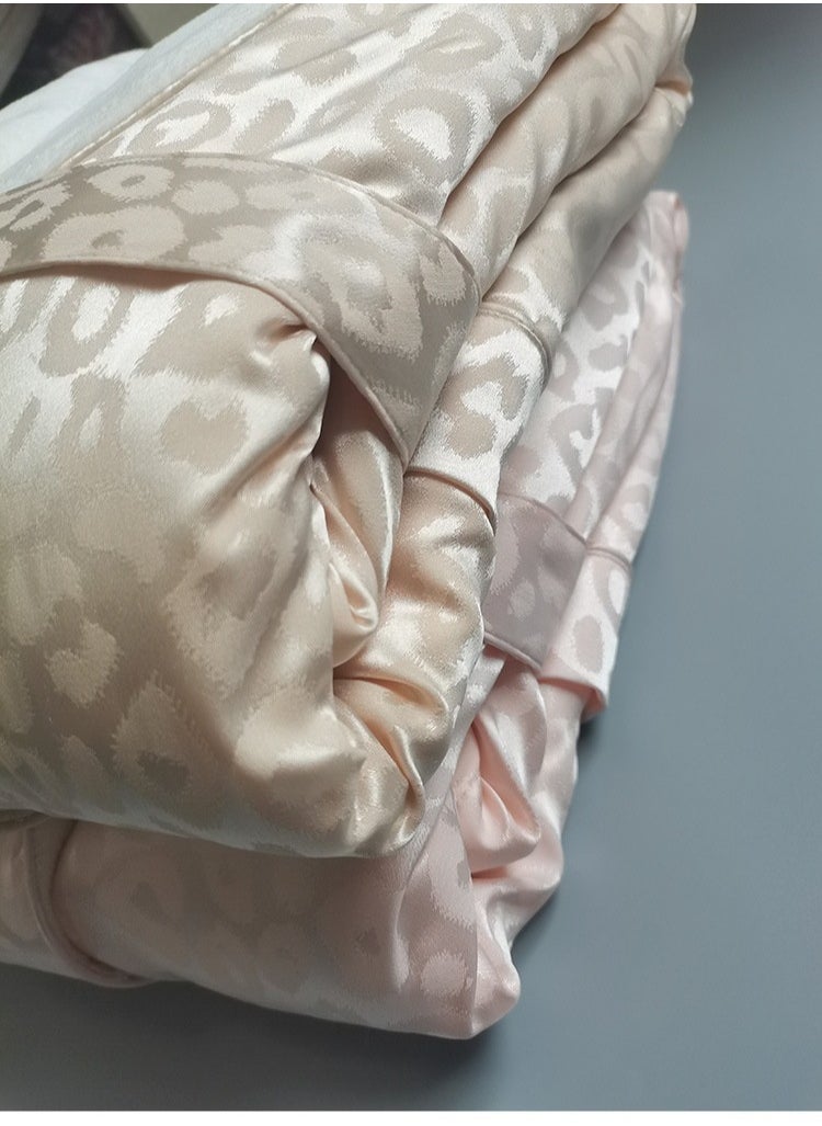 Generic Luxury Imitation Silk Double-Layer Warm Bathrobe, Home Postpartum Clothing  - Image 5