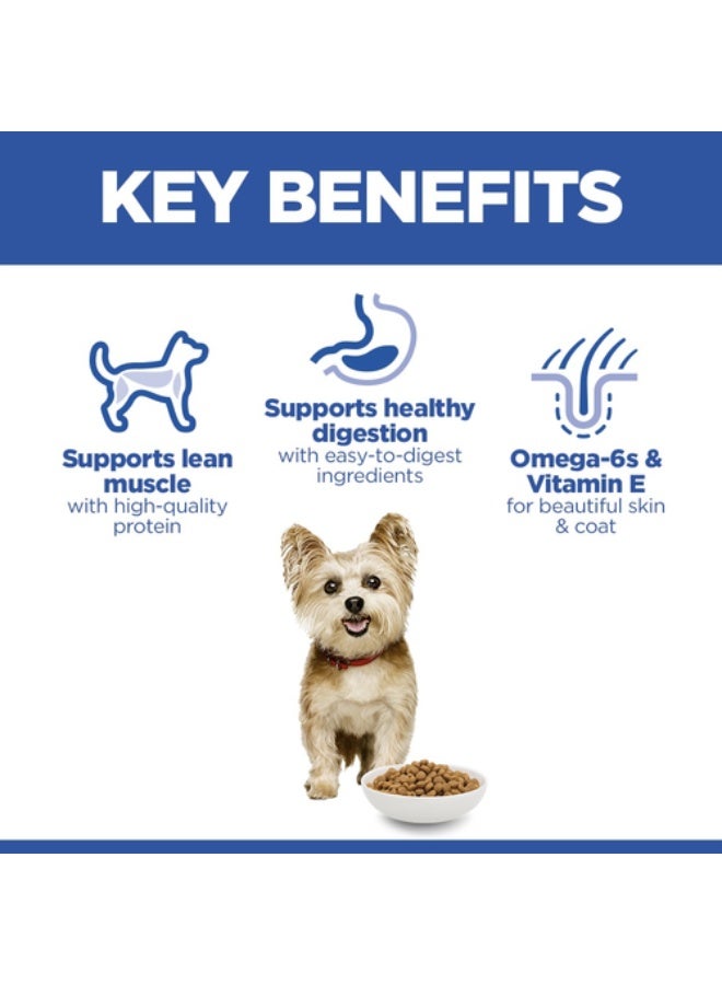 Hills Hill’s Science Plan Small & Mini Adult Dog Food Dry 10 kg – Chicken Formula with ActivBiome+ for Digestive Health, Lean Muscles & Healthy Skin - Image 3