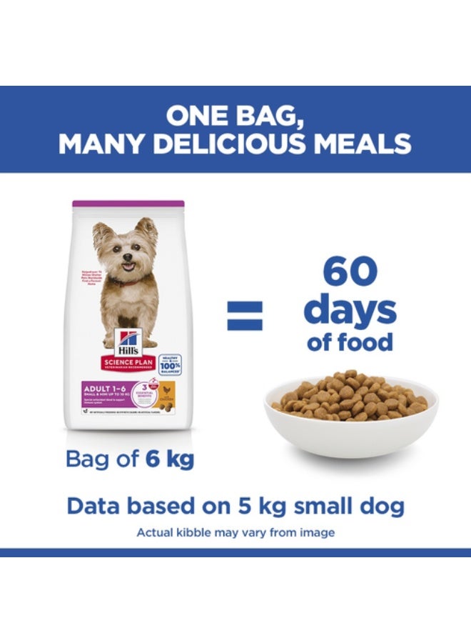 Hills Hill’s Science Plan Small & Mini Adult Dog Food Dry 10 kg – Chicken Formula with ActivBiome+ for Digestive Health, Lean Muscles & Healthy Skin - Image 4