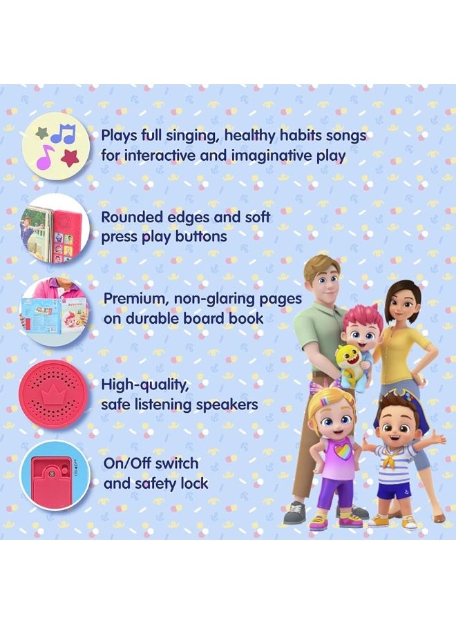 Pinkfong - Pinkfong Bebefinn Healthy Habits Sound Book  Bebefinn Toys  Learning  Education Toys  Interactive Learning Books for Babies  Toddlers - Image 1
