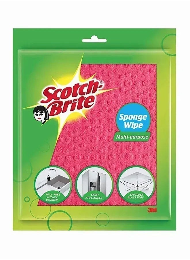 Scotch Brite Ultra Sponge Wipe, 5'S 