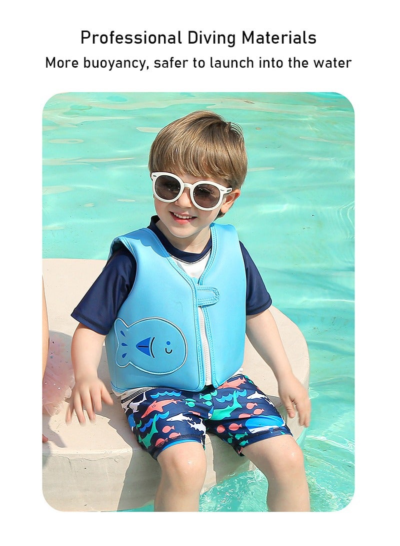 TAPIT Swim Vest for Kids Pool Floats Jackets Children Water Sports Learning Swim Training Equipment for Boys and Girls Aged 2 Years Old and Above, Pink  - Image 5