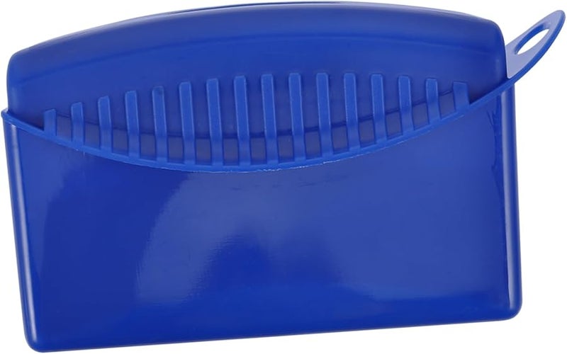 غطاء لوح تطبيق الشمع الأزرق إسفنجة منحنية أداة تلميع الإطارات لتلميع وتفصيل شمع السيارات - Image 2