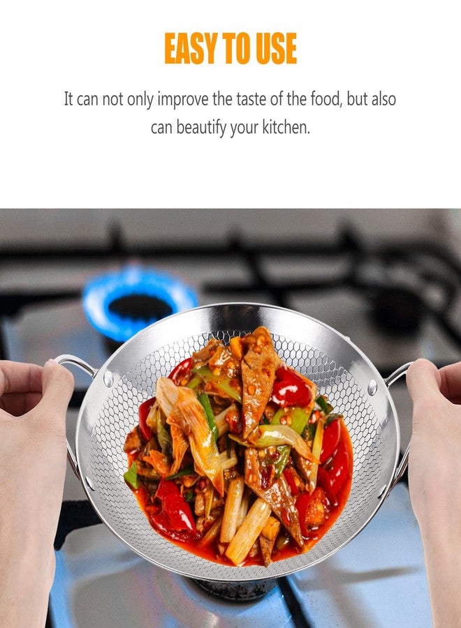 BESTonZON Stainless Steel Hot Pot with Double Handles, Compact Nonstick Cooking Pot for Home Use, Portable Stewpot Skillet Wok, 9.44X8.66X2.36 Inch - Image 5