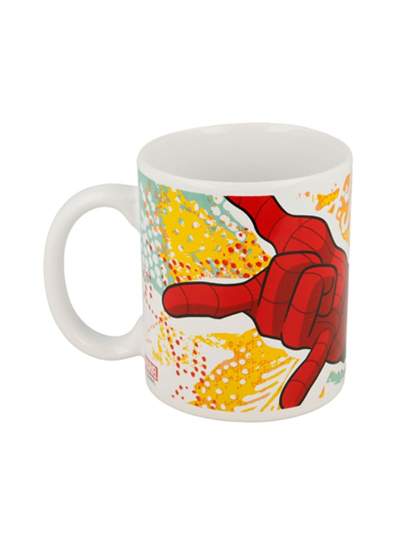 Disney Ultimate Spiderman Design Mug Multicolour 12x8.5x10.5cm - Image 1