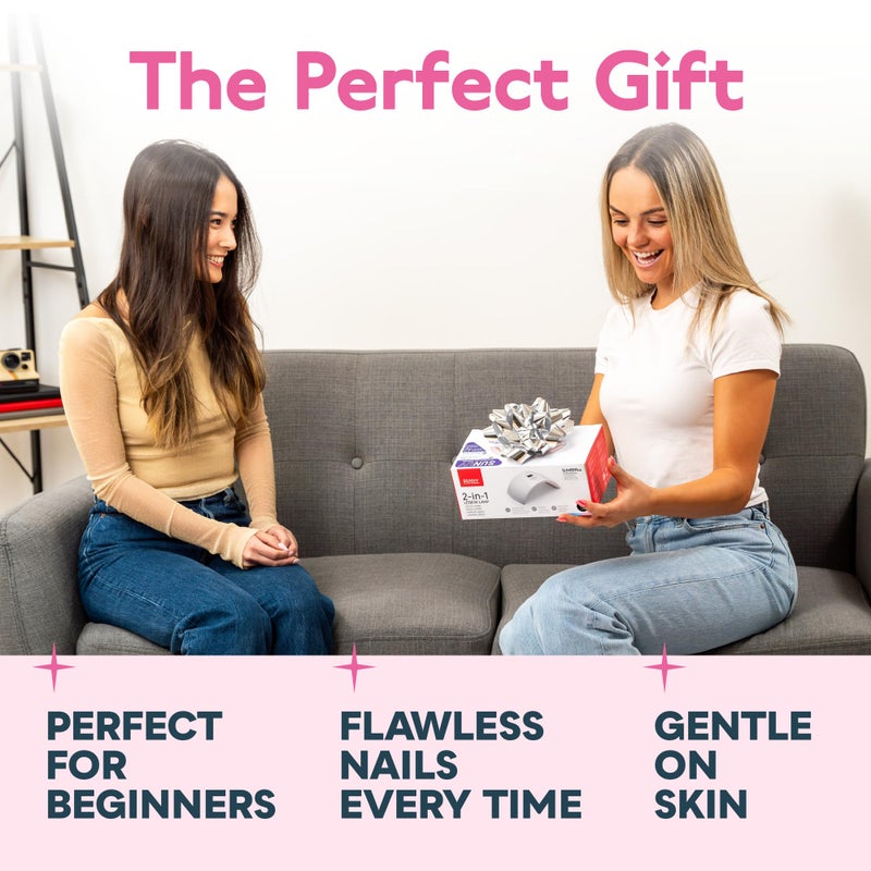 SUNUV UV Light for Nails, Dryer for Gel Polish with Sensor 2 Timers and Display SUN9X Plus UV Nail Lamp Pink - Image 3