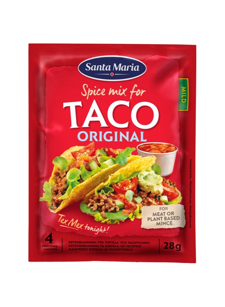 Santa Maria Original Taco Spice Mix  Mild 28g