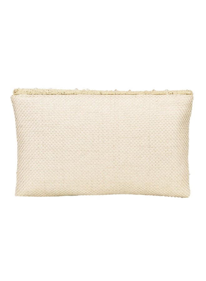 Dollar's Fashion Jute Clutch for Women JF322, Eco Friendly Handbag, Stylish Evening Party Purse, Mini Bag for Wedding, Beach, Casual and Formal Use, Lightweight with Secure Closure (Brown) - Image 4