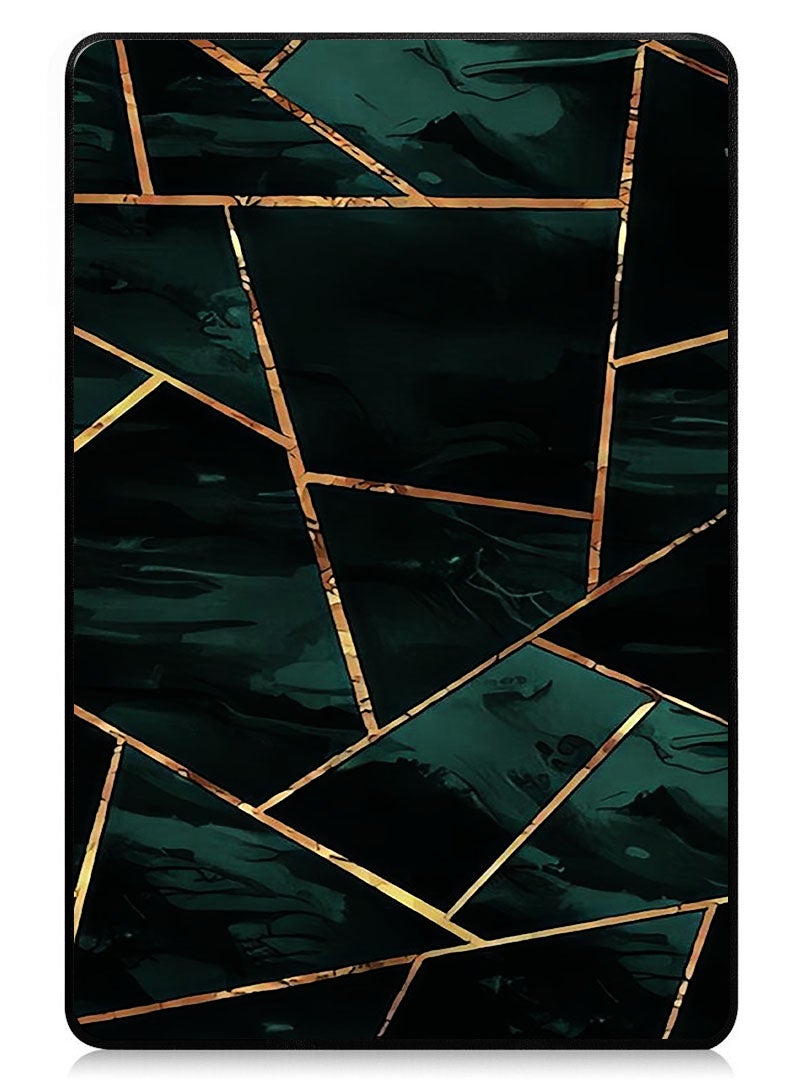 Theodor Protective Flip Case For Xiaomi Pad 7 & Xiaomi Pad 7 Pro With Trifold Stand Auto Wake Sleep Shockproof Cover - Green Pattern - Image 1