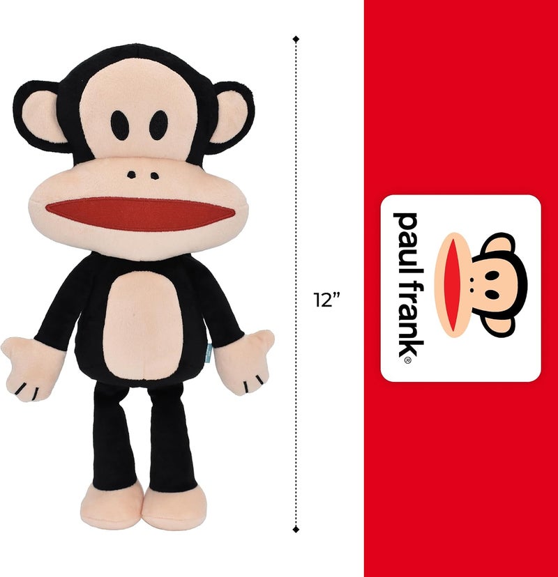 Multipet Paul Frank Julius Monkey Dog Toy 6" Dog Toy, Multicolor, Officially Licensed (Pack of 1) - Image 5
