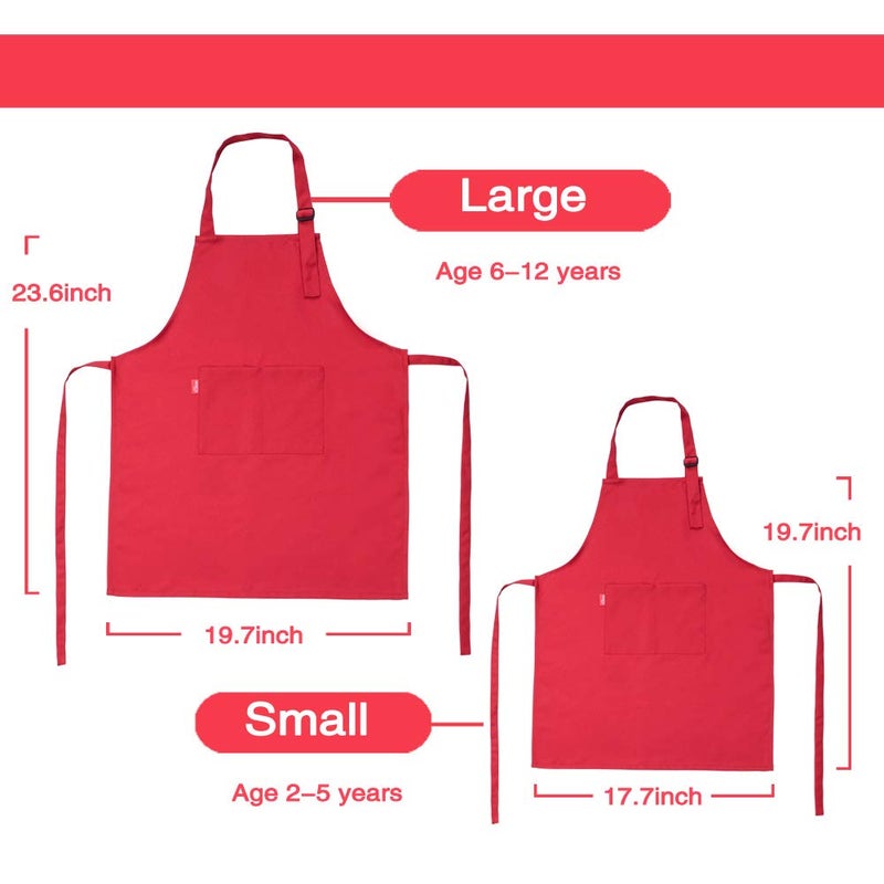 ALIPOBO ALIPOBO Kids Apron and Chef Hat  - Image 5