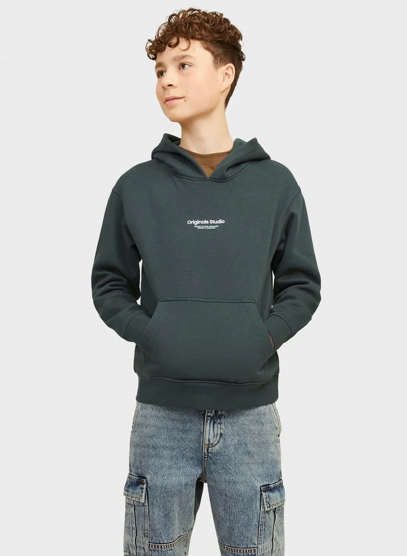 Jack & Jones Junior Youth Pocket Detail Hoodie