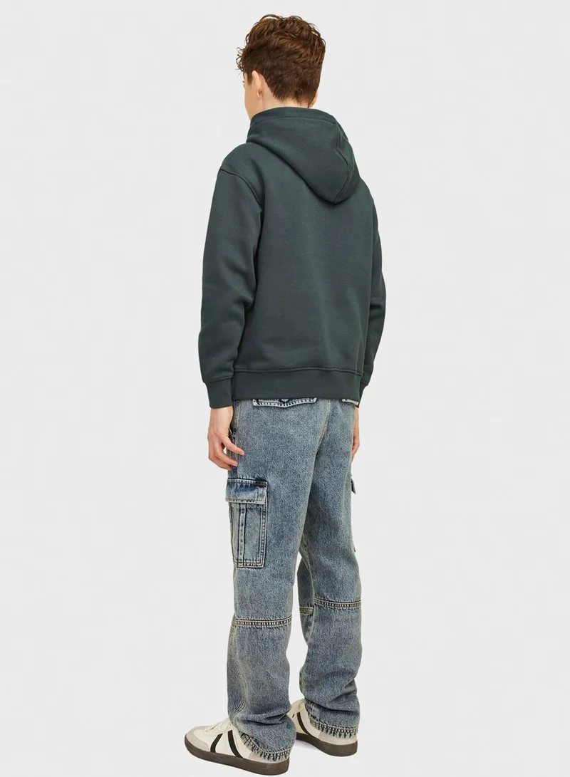 Jack & Jones Junior Youth Pocket Detail Hoodie