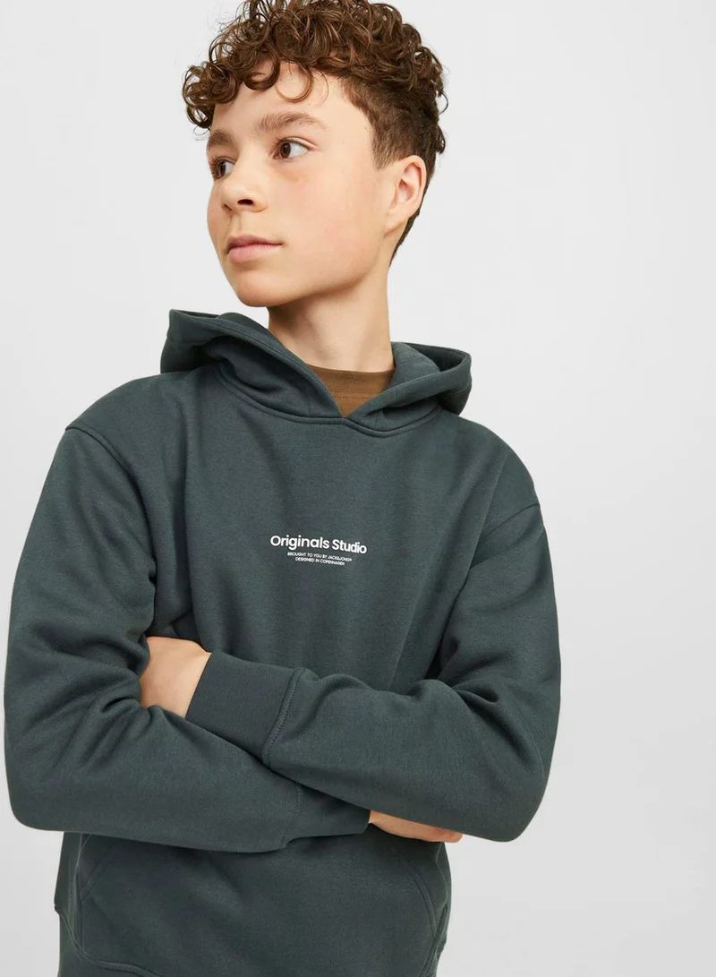 Jack & Jones Junior Youth Pocket Detail Hoodie