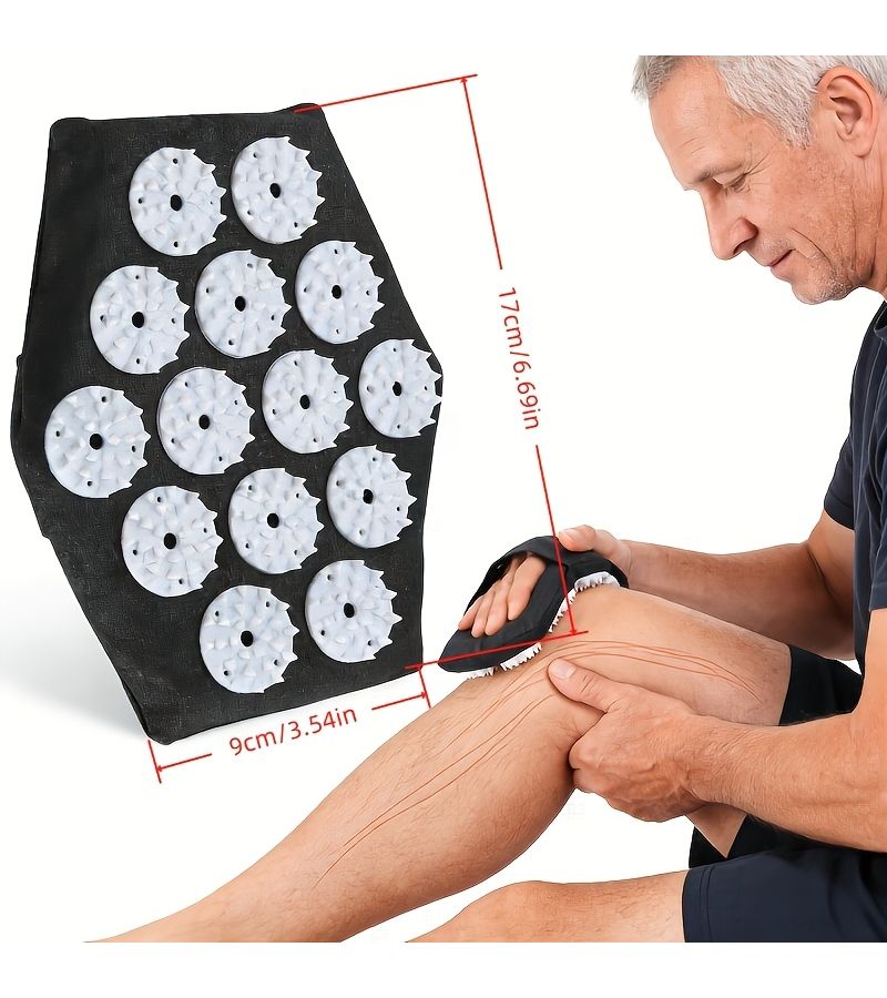 Acupressure Massage Gloves Hand Socks Whole Body Meridian Dredge Massager Tool - Image 3