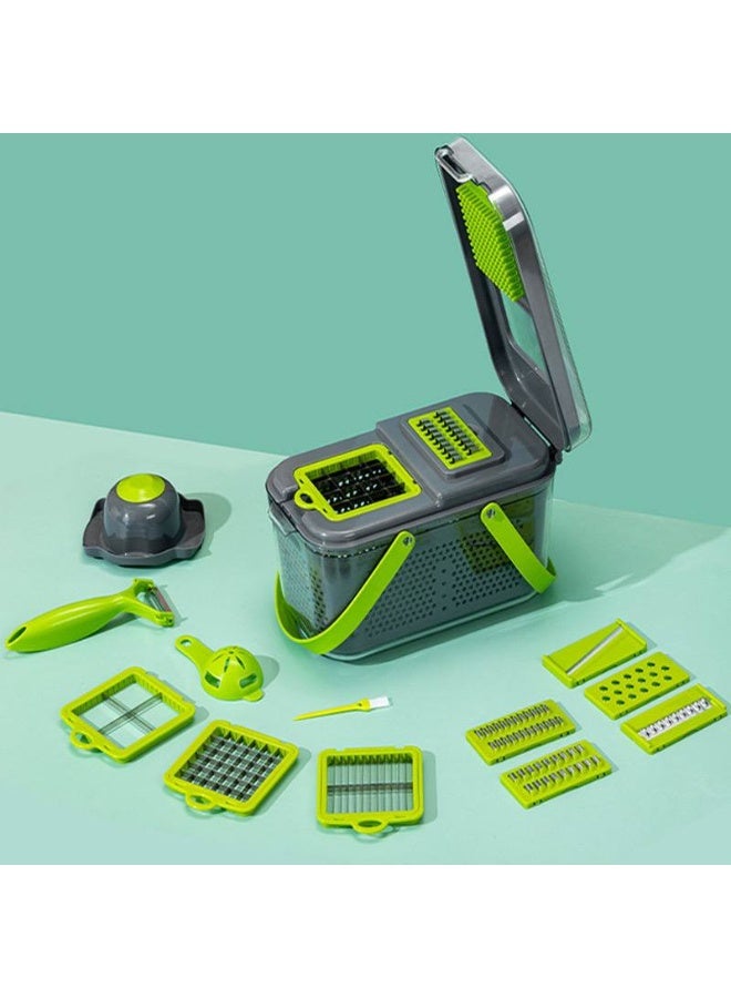 قطاعه الخضار قطاعة و علب ثلاجة بمصفاة ومبشره 22 سلاح - Image 3