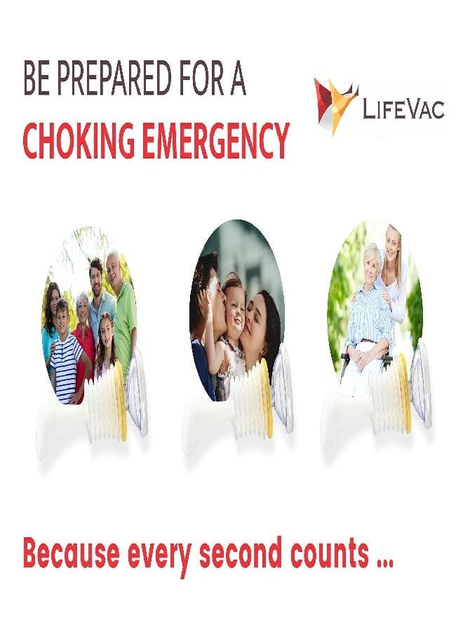 LifeVac - LifeVac Home & Yellow Travel Combo Kit - Portable Suction Rescue Device, First Aid Kit for Kids and Adults, Portable Airway Suction Device for Children and Adults - Image 1